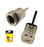 EXTRATOR RODA LIVRE CASSETE COM PINO CHAVE 24MM FENDA 1/2
