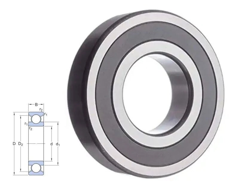 ROLAMENTO 6804 RS - 20 X 32 X 7