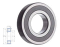 ROLAMENTO 6804 RS - 20 X 32 X 7