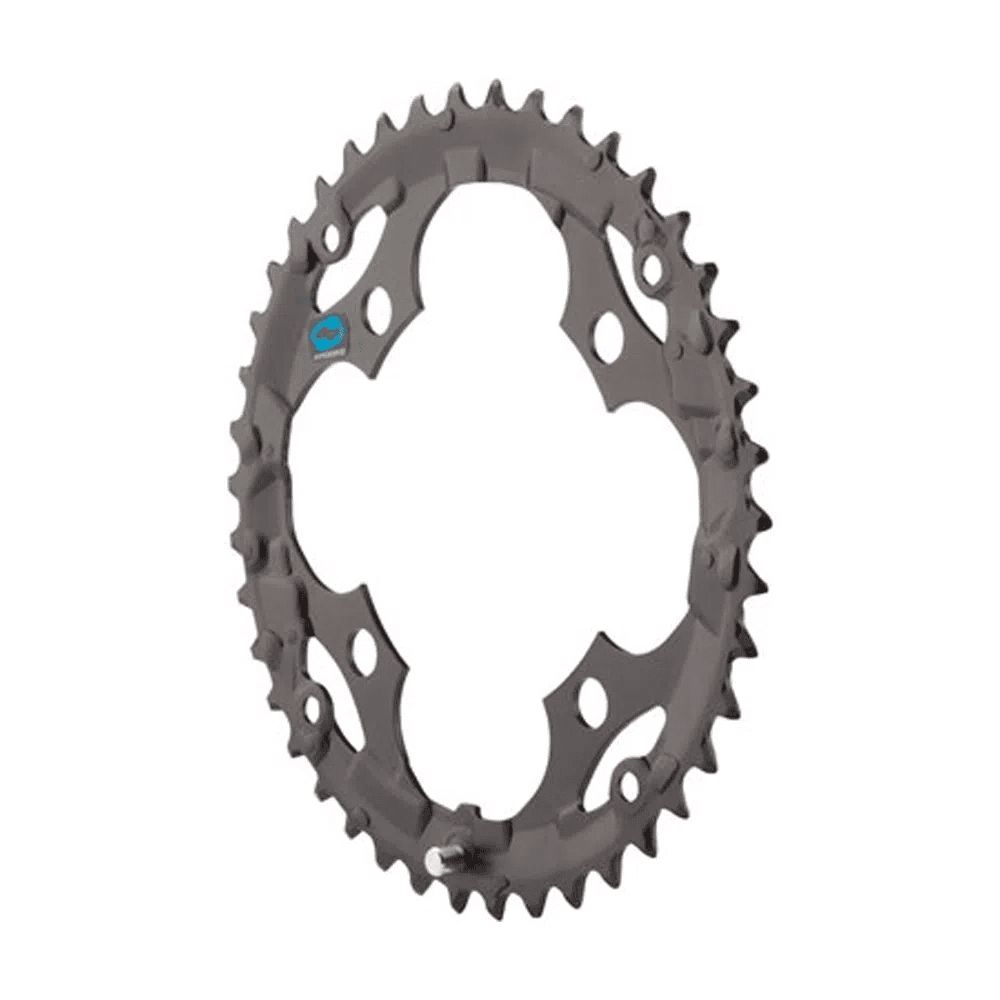 COROA 42D SHIMANO ALIVIO/ACERA M415 7/8V (BCD 104MM) (Y1GM98020) - PRETO