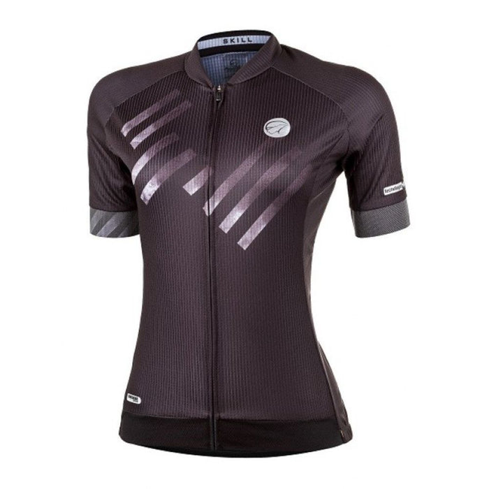 CAMISA CICLISMO MAURO RIBEIRO SKILL FEMININA - PRETO / P