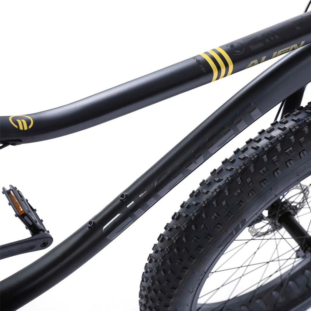 Bicicleta 26 Elleven Alien Fat Bike 21v Shimano 2023/2024 - Preto
