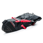 BOLSA DE SELIM DE BICICLETA ZEFAL Z ADVENTURE R17 IMPERMEÁVEL - PRETO/VERMELHO