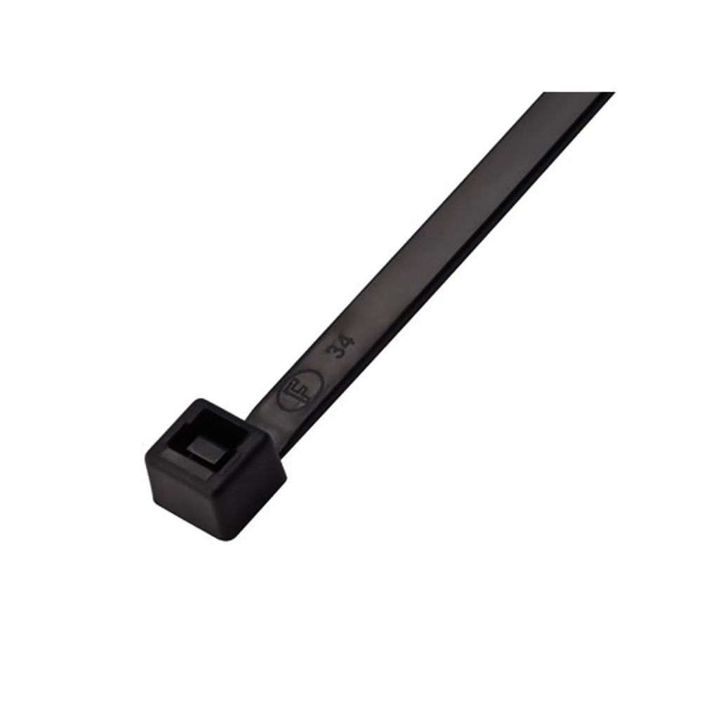 PRESILHA PLÁSTICA 3.7X151MM - PRETO