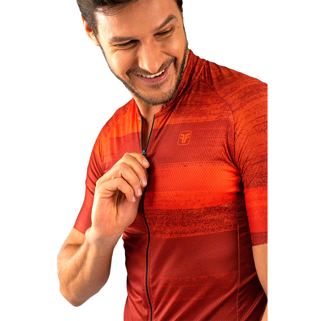 CAMISA CICLISMO FREE FORCE MASCULINA BASIC MAPLE