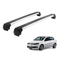 RACK DE TETO LONG LIFE SPORT ALUM. P/ GOL G6 A PARTIR DE 2009 FIXA NO FRISO (AG-5) - PRATA