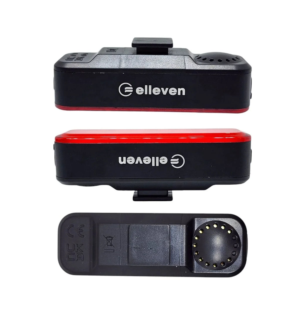 PISCA ELLEVEN SINALIZADOR 300LM 7 EM 1 COM SENSOR FRENAGEM + ALARME + CONTROLE REMOTOI