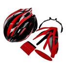 CAPACETE MTB IN MOLD IMPORTADO C/ VISEIRA REMOVIVEL JC-001 - LARANJA G 56-61cm