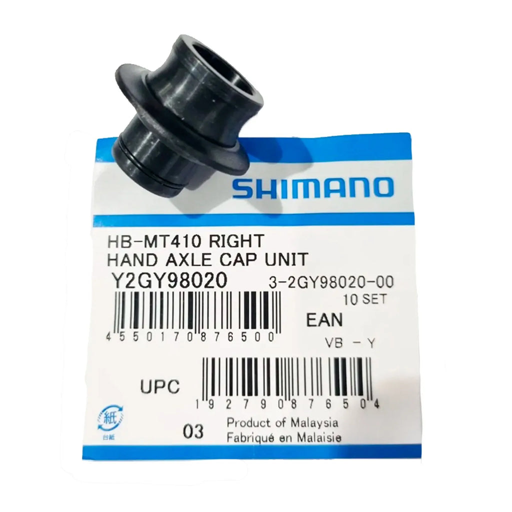 END CAP SHIMANO DEORE PARA CUBO DIANTEIRO HB-MT410 15MM DIREITO (Y2GY98020) - PRETO