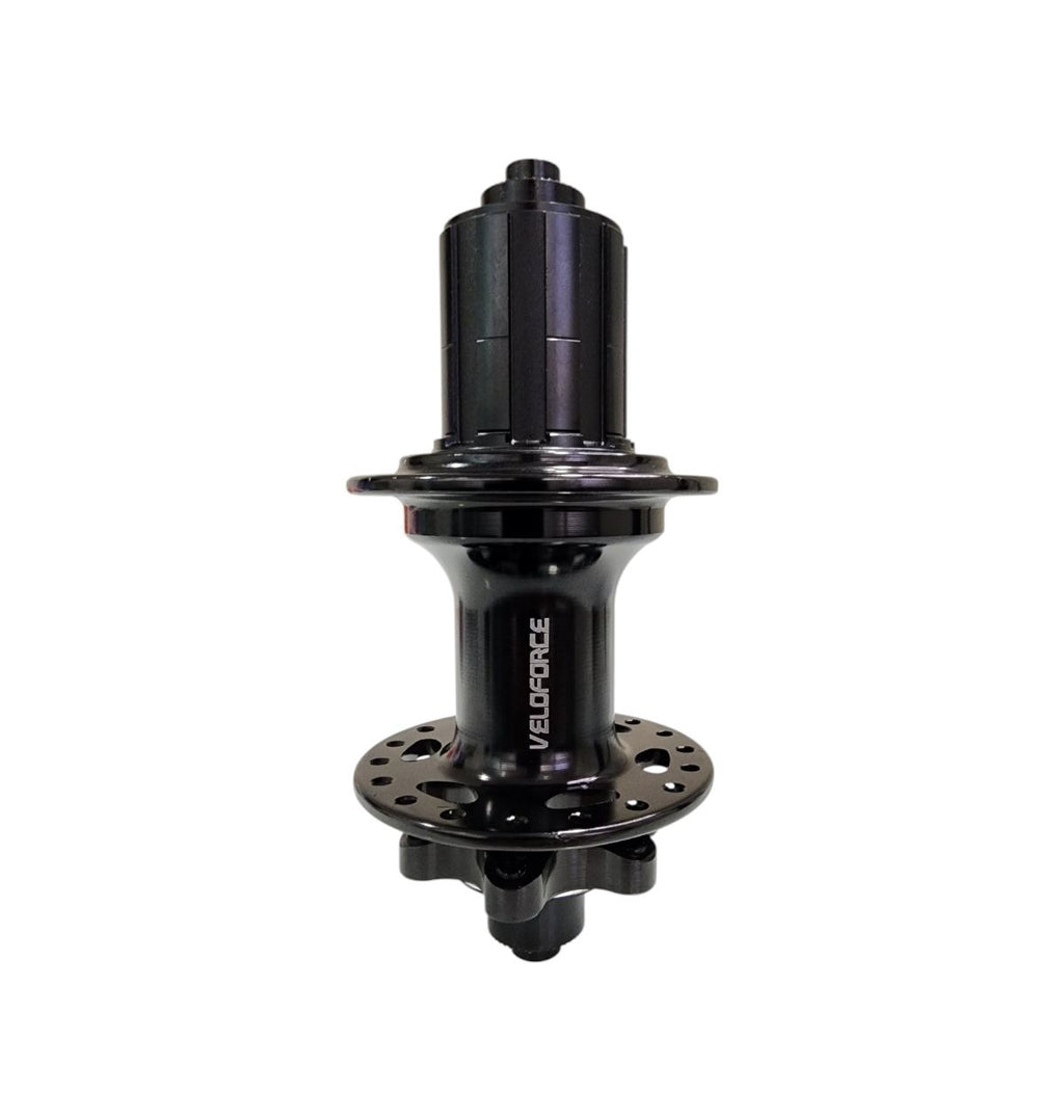 CUBO VELOFORCE  DT/TS 36F ALUM CASSETE 6 ROLAMENTOS BARULHENTO-PRETO