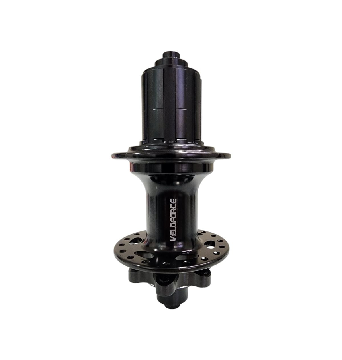 CUBO VELOFORCE  DT/TS 36F ALUM CASSETE 6 ROLAMENTOS BARULHENTO-PRETO