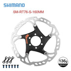 ROTOR DE FREIO A DISCO SHIMANO DEORE XT RT76 160mm