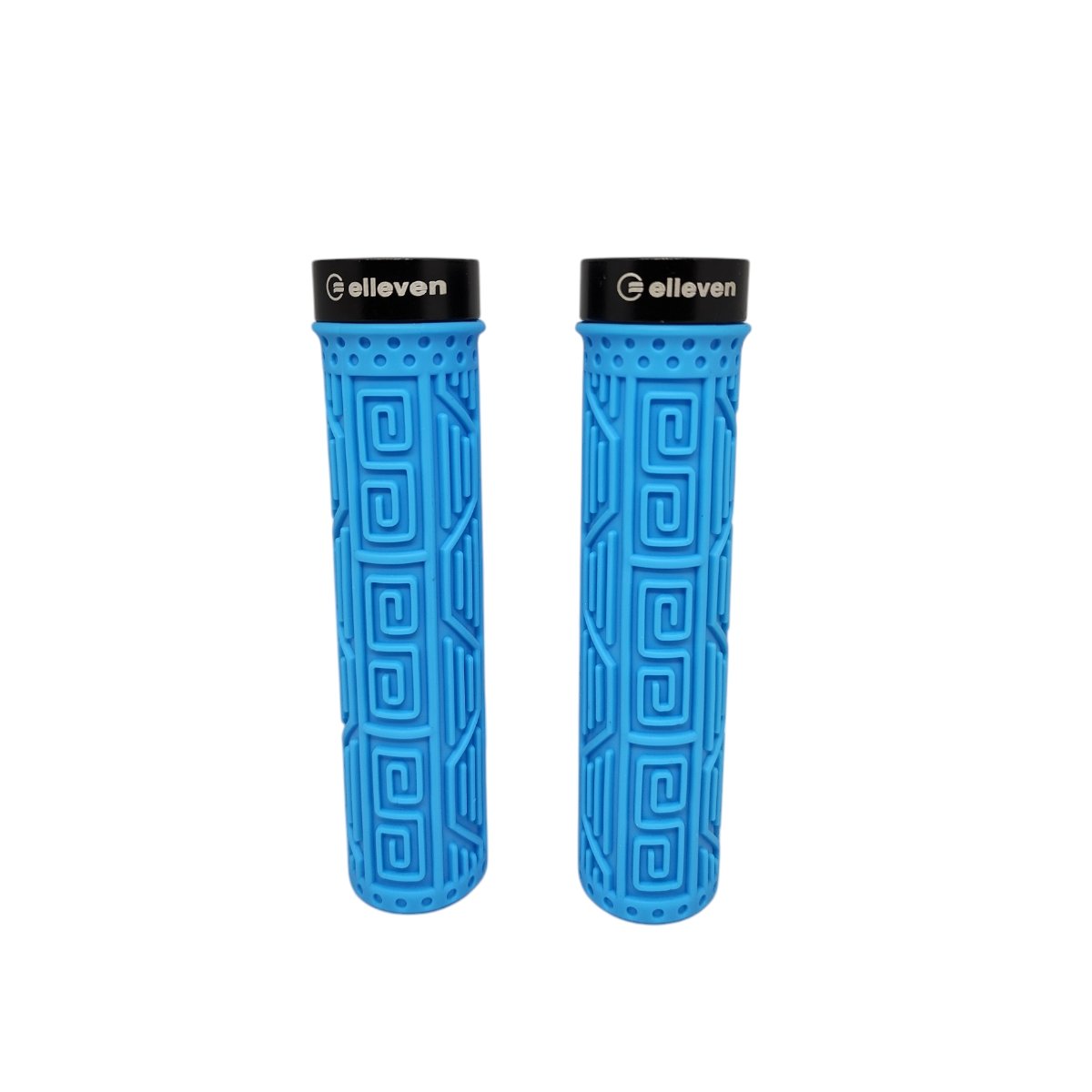 MANOPLA ELLEVEN MTB SILICONE PREMIUM 2 137MM COM TRAVA AZUL