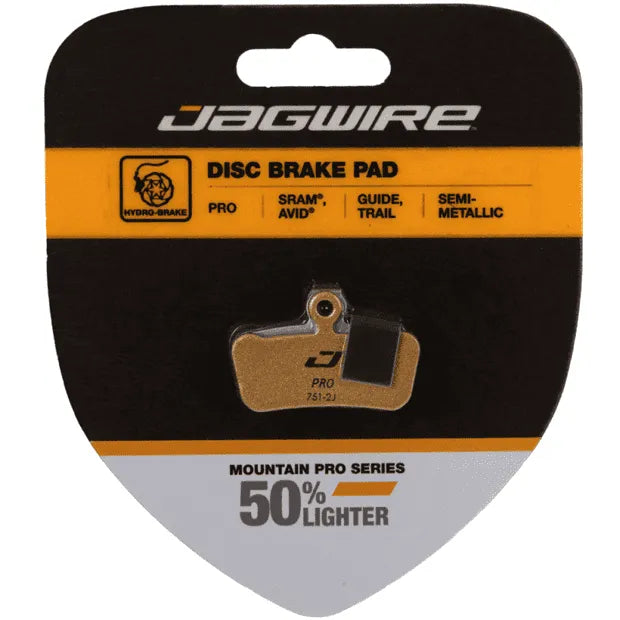 PASTILHA FREIO JAGWIRE FR MTB PRO DCA100 - PRETO