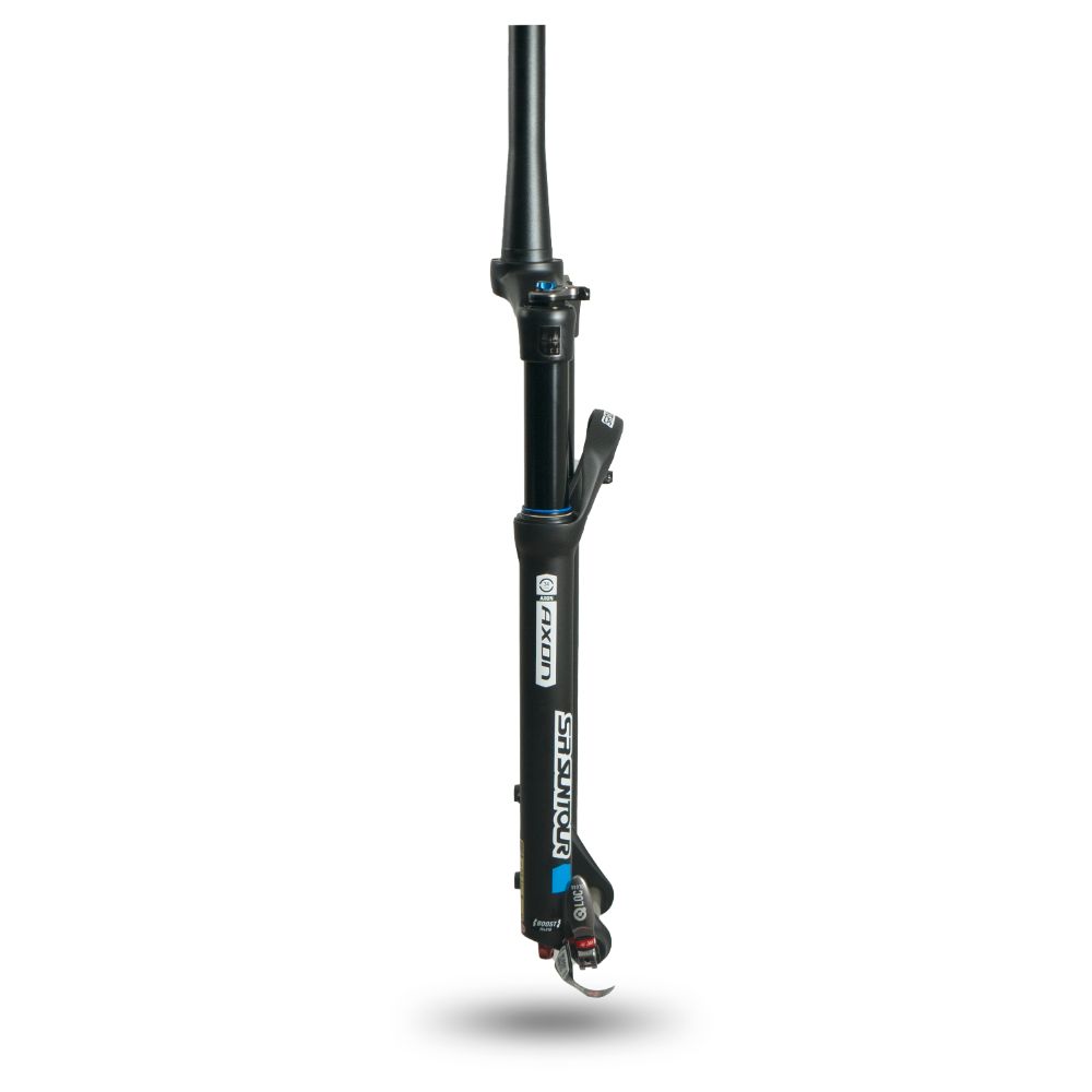 SUSPENSÃO DE BICICLETA 29 TAPERED SUNTOUR AXON 34RLRC AIR 120MM BOOST 110X15 - PRETO - TAPERED