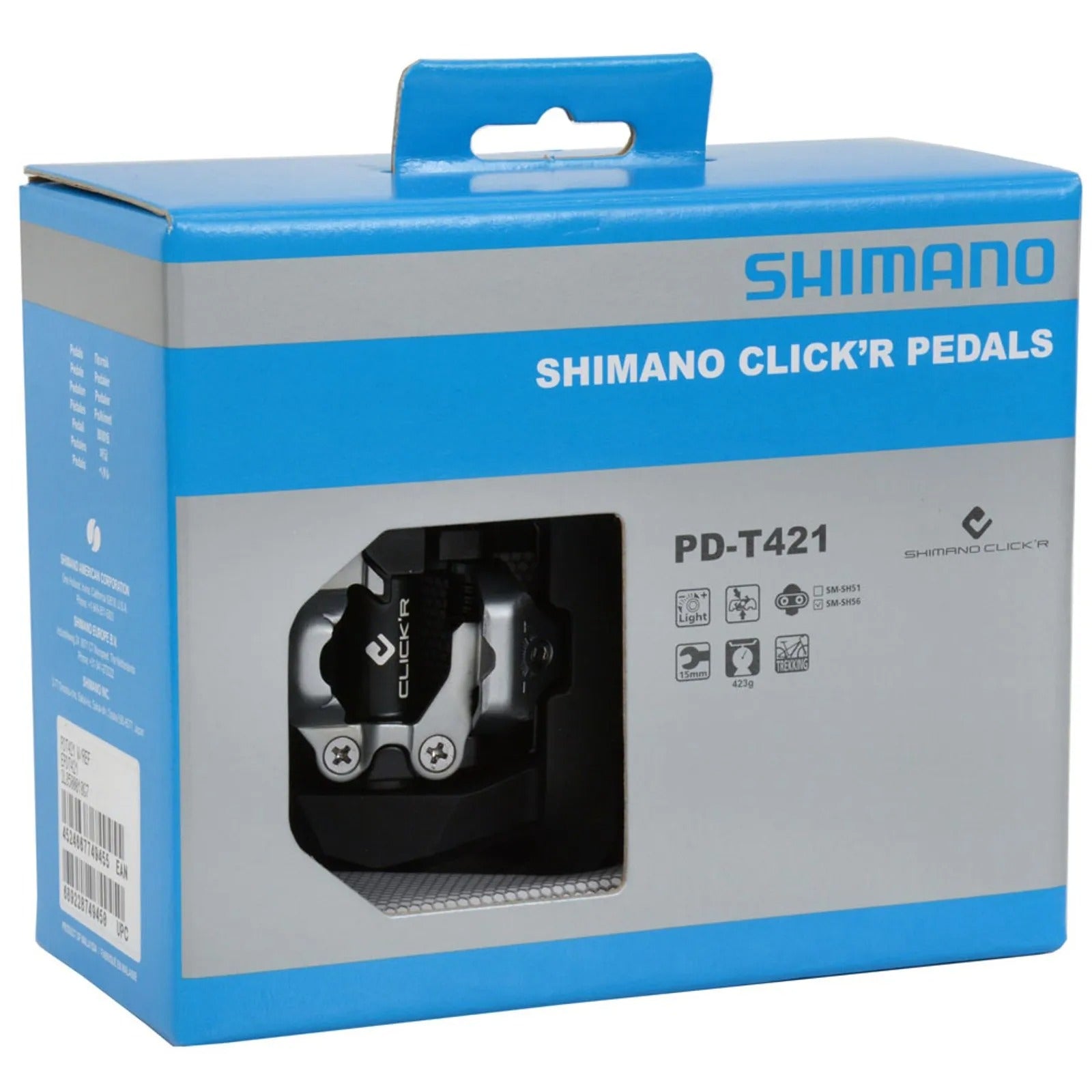 PEDAL 9/16 CLIP PLATAFORMA SHIMANO PD-T421 CLICK-R