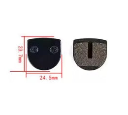 PASTILHA FREIO DISCO FIBRAX QUAD SYSTEM PAD - PRETO