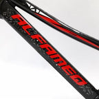 QUADRO 20 GARFO ALFAMEQ REBAIXADO ALUMÍNIO VERMELHO/PRETO C/ GUIDÃO
