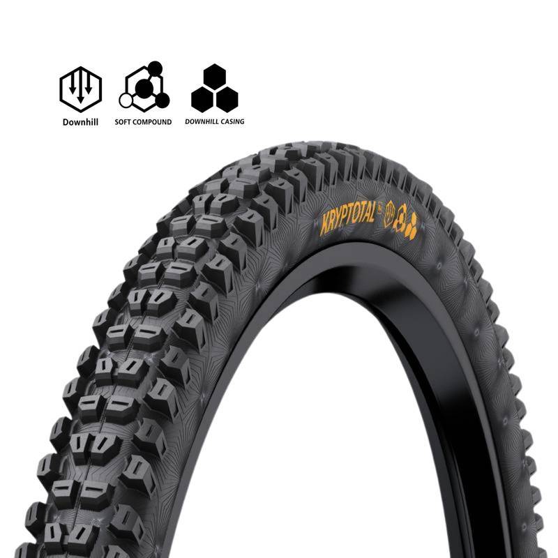 PNEU CONTINENTAL KRYPTOTAL R DH SOFT 29 X 2 40 PRETO TUBELESS