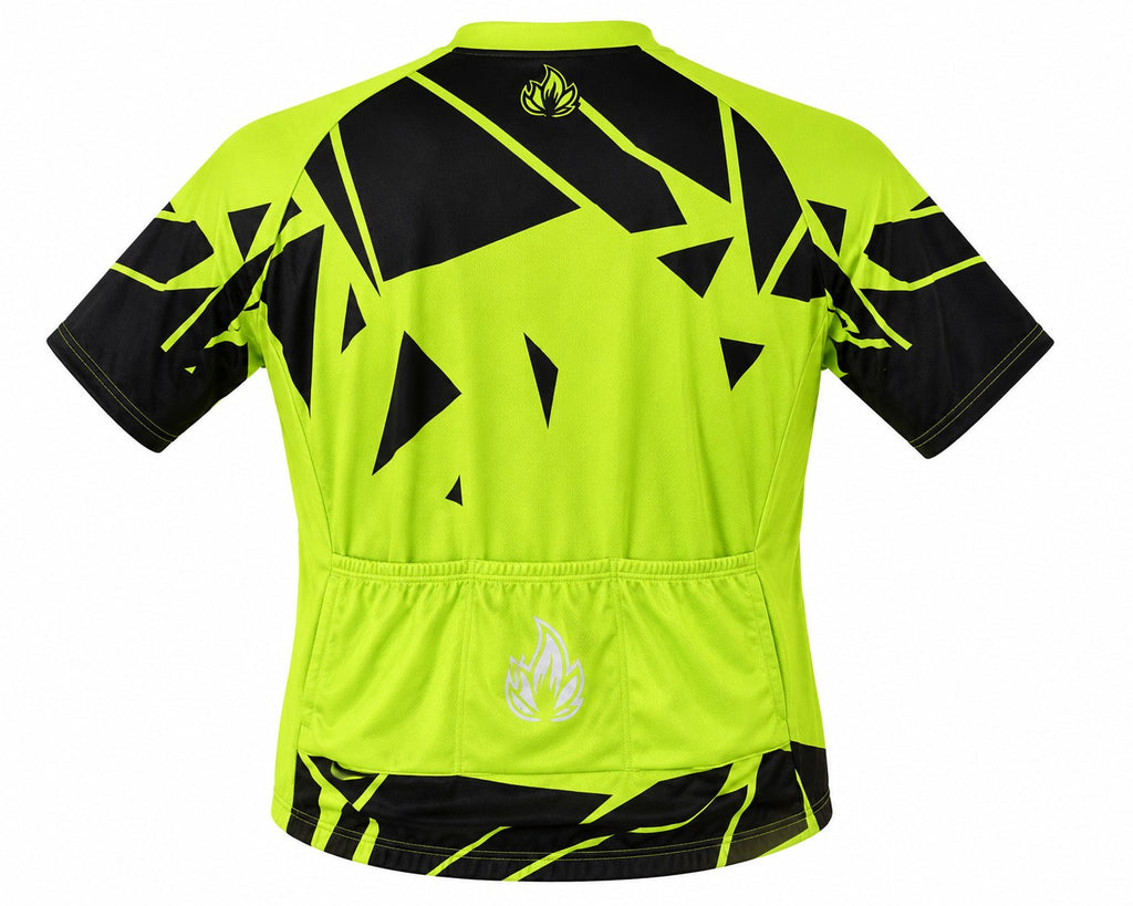 CAMISA CICLISMO FILIP DILLIS VERDE/PRETO