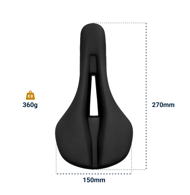 Selim Selle Royal Vaia Rvs Vazado - Preto