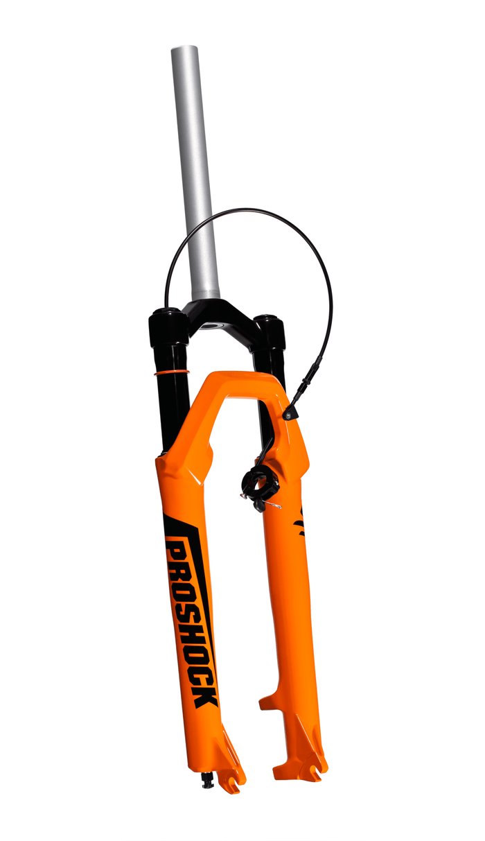 Suspensão Onix Trava No Guidão Spider Aro 29 Eixo 9x100 Colors - Outlet - Laranja / Over / 100mm