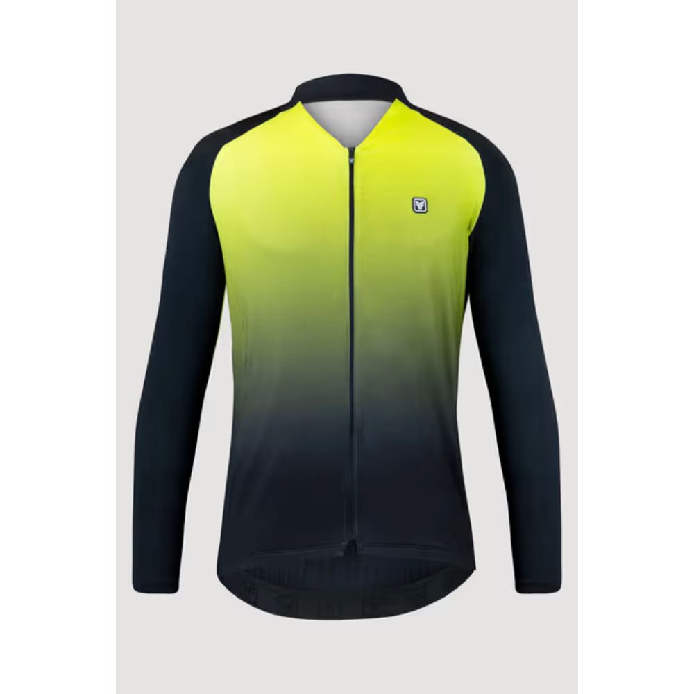 CAMISA CICLISMO FREE FORCE START MANGA LONGA GRADIENT PELUCIADA