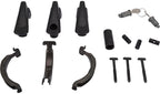 KIT DE FIXAÇÃO THULE FREERIDE 532 P/ SQUAREBAR C/ CHAVE - PRETO