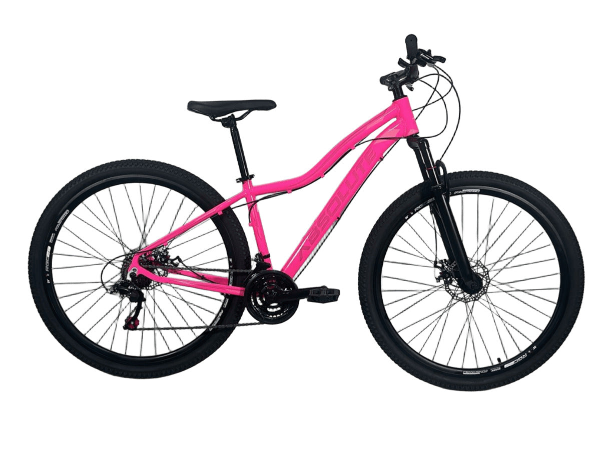 Bicicleta Aro 29 Absolute Hera 21v Rosa M - 16.5