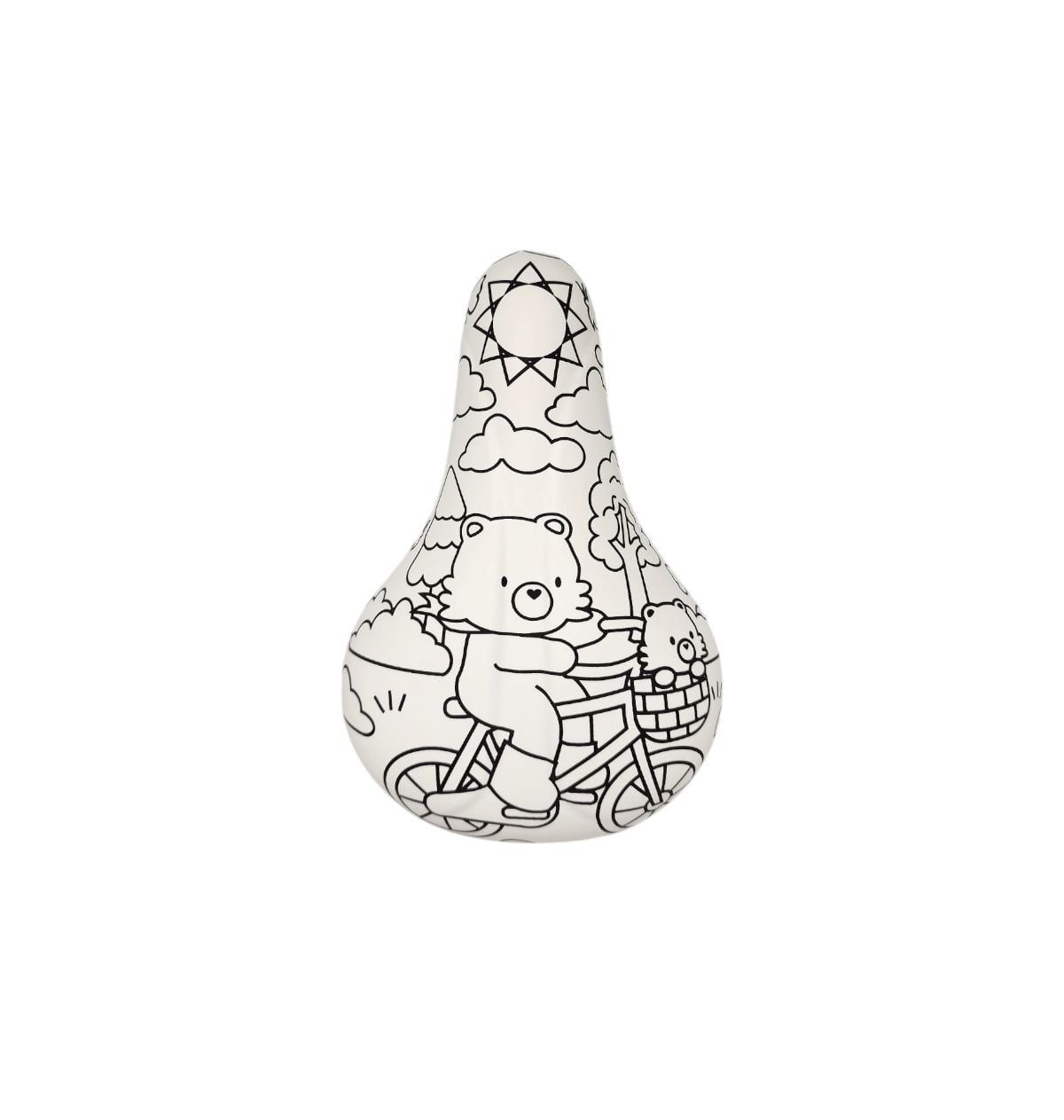 Selim Infantil Para Colorir Tipo Bobbie Goods 222x140mm Urso