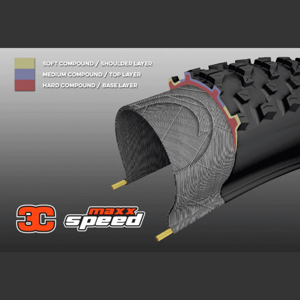 PNEU 29X2.20 MAXXIS IKON 3C MAXX SPEED EXO TR TAN WALL FX MARROM