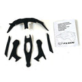 JOGO DE ESPUMAS PARA FORRO DE CAPACETE FOX FLUX ORIGINAL - PRETO XS/S