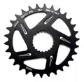 COROA ICTUS NARROW WIDE DIRECT MOUNT OFFSET 3MM P/ SHIMANO 30D - PRETO