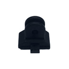 SUPORTE PARA FAROL E GOPRO COM FIXAÇÃO POR BAIXO  - PRETO