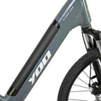 BICICLETA ELÉTRICA YOO FLEEK ARO 26 TOURNEY 7V GRAFITE/BRANCO