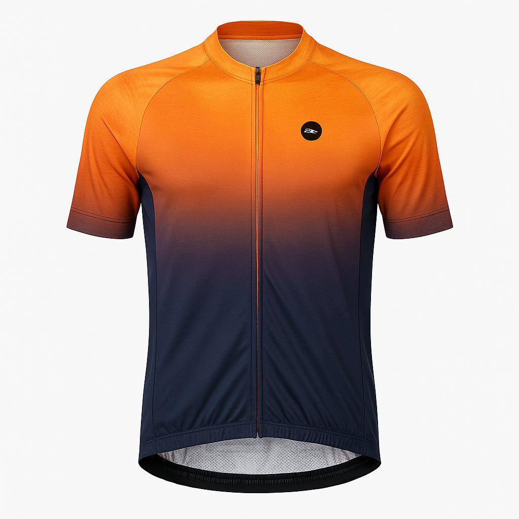 CAMISA CICLISMO SOUL SPORTS MASCULINA AZUL/LARANJA - P