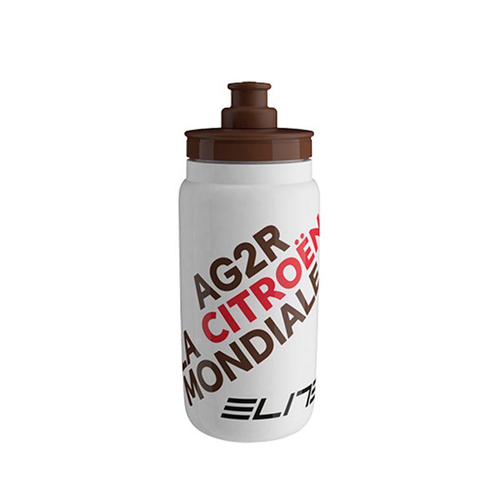 Caramanhola 550ml Elite Fly Team Ag2r Citroen 2021 (1604564) - Branco/Marrom