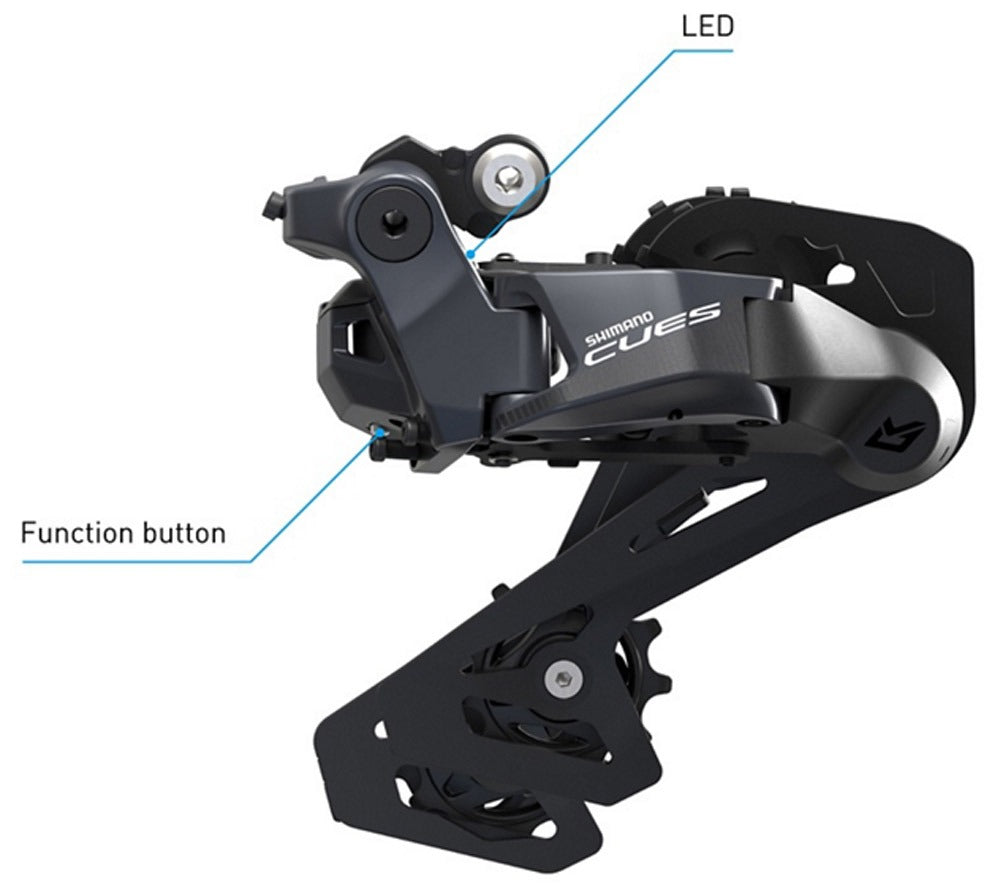 KIT SHIMANO CUES Q'AUTO CUBO DINAMO, ALAVANCA, CAMBIO