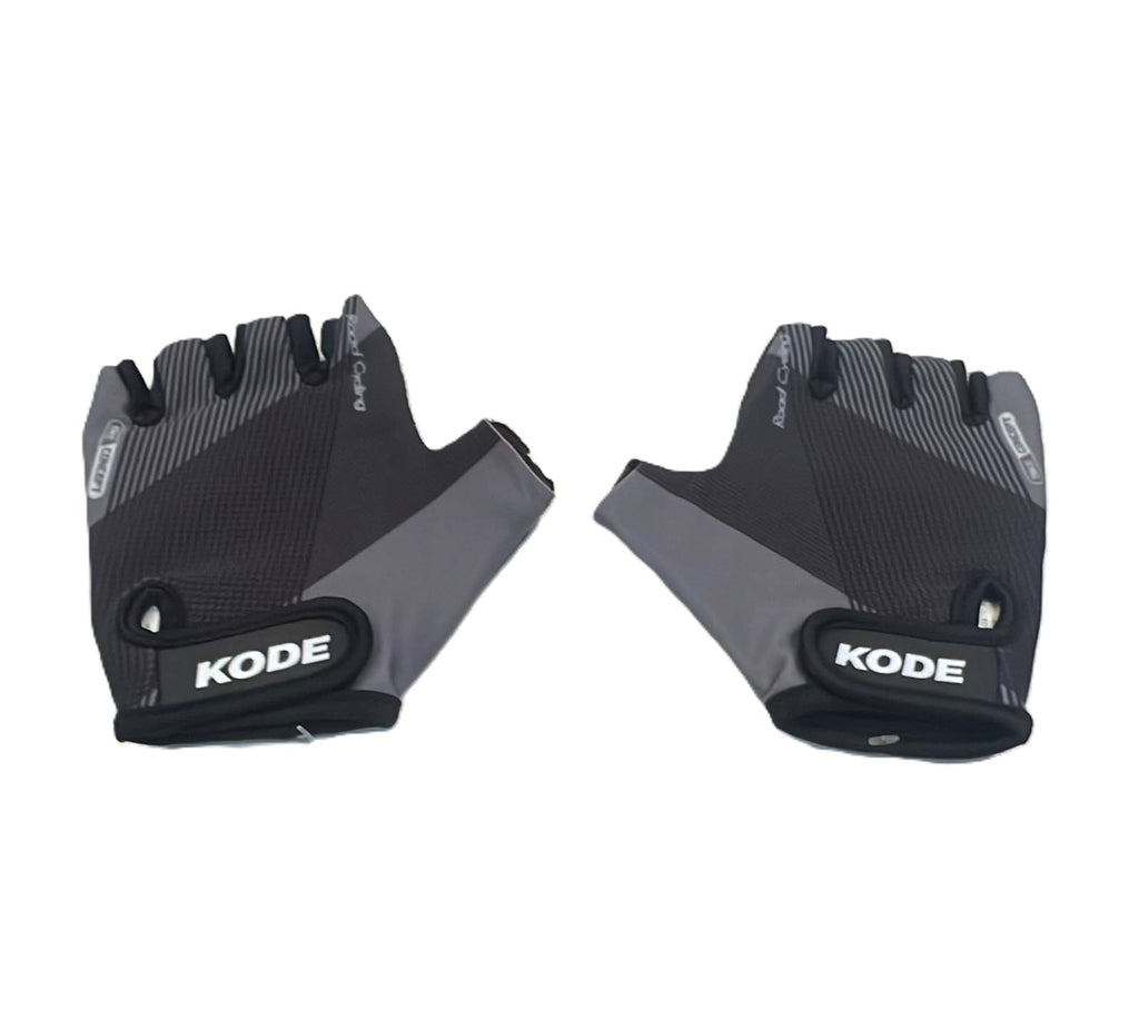 Luva Aberta Kode For Racing Preto/Cinza - GG