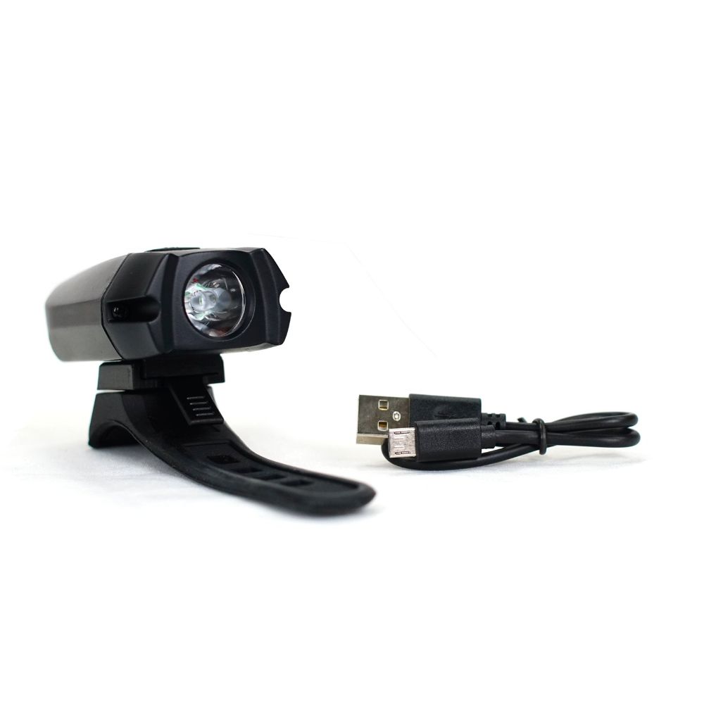 FAROL LED JY-7027 R5 MULTI FUNÇÕES RECARREGÁVEL - PRETO
