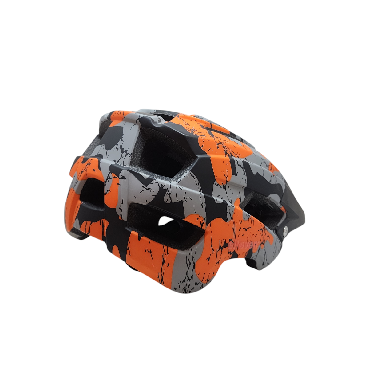 Capacete Elleven Trail Inmold Race M 53-57 Laran/Cinza/Preto