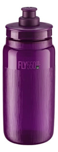 GARRAFA PLASTICO FLY TEX 550ML ROXA TRANSP
