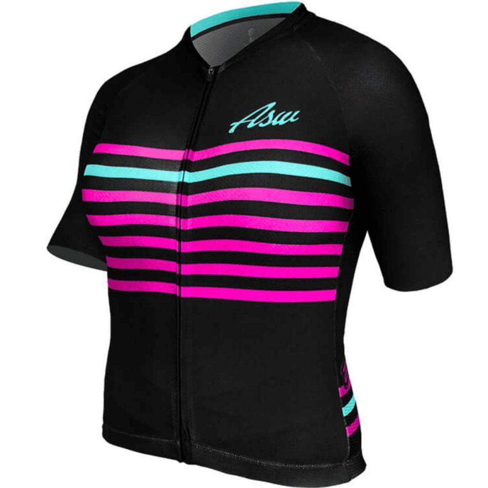 CAMISA CICLISMO ASW ACTIVE COIR FEMININA - PRETO - PP