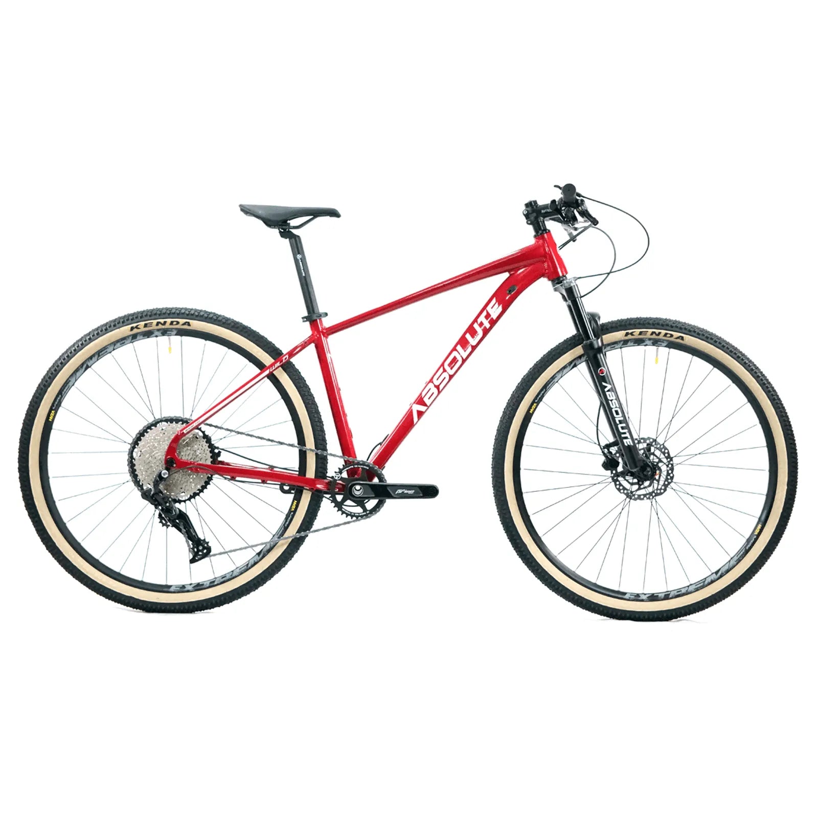 BICICLETA 29 ABSOLUTE WILD BOOST ELITE 12V C/ HIDRÁULICO VERMELHO (M-17)
