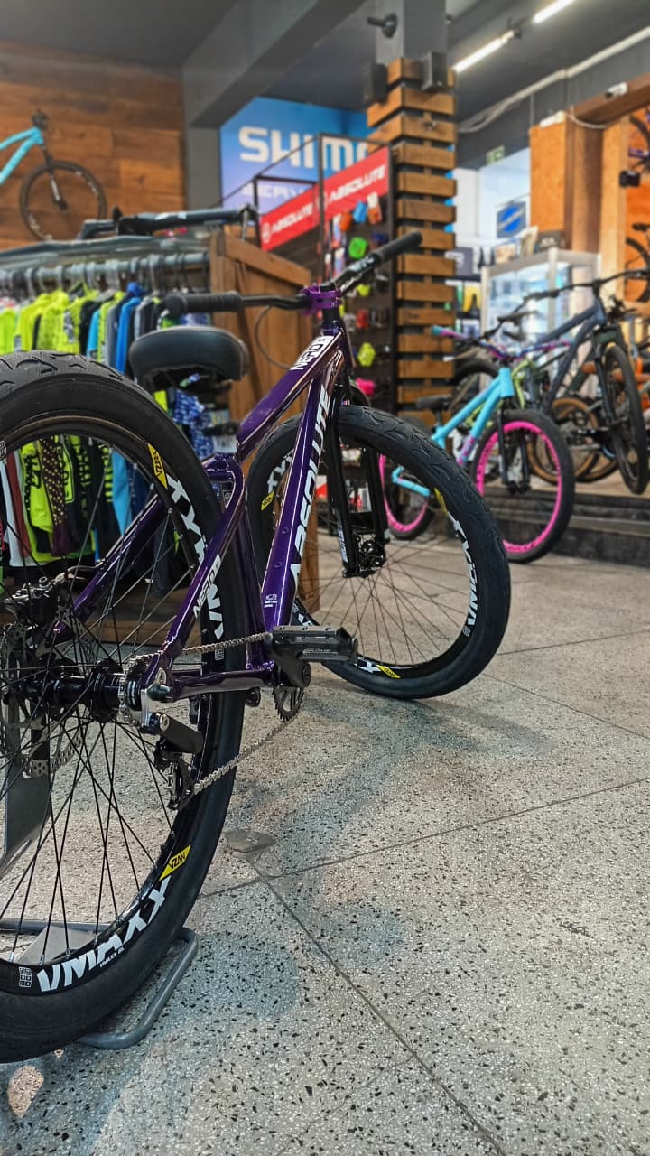 BICICLETA 26 ABSOLUTE NERO 5 GRAU SINGLE SPEED ROXO S (15)