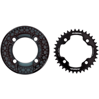 COROA 36D SHIMANO SAINT M820 C/ BASH GUARD (ISMCR81A6) - PRETO