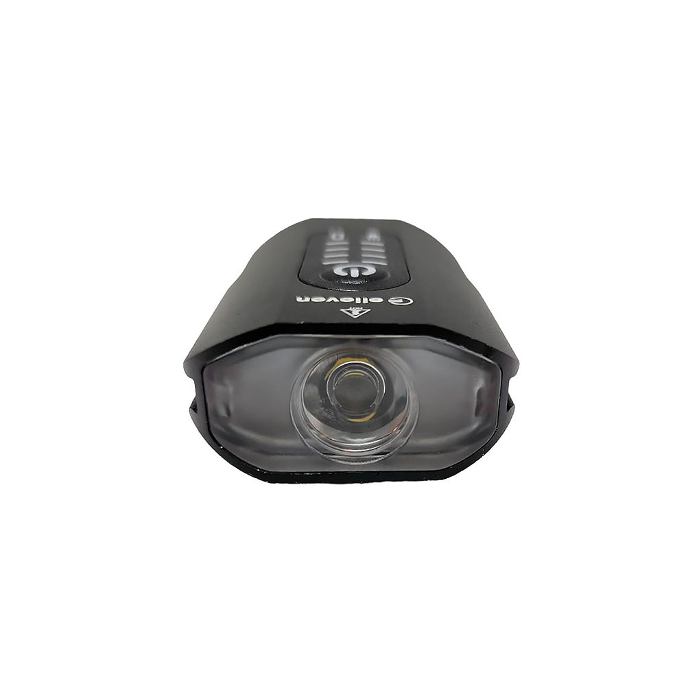 Farol Sinalizador 2 Em 1 Elleven 600+30 Lumens Recarregável Usb - Preto Fosco