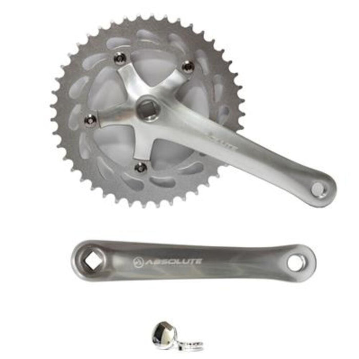 PEDIVELA ABSOLUTE SINGLE 44D 170MM 5 PARAF ALUM - POLIDO