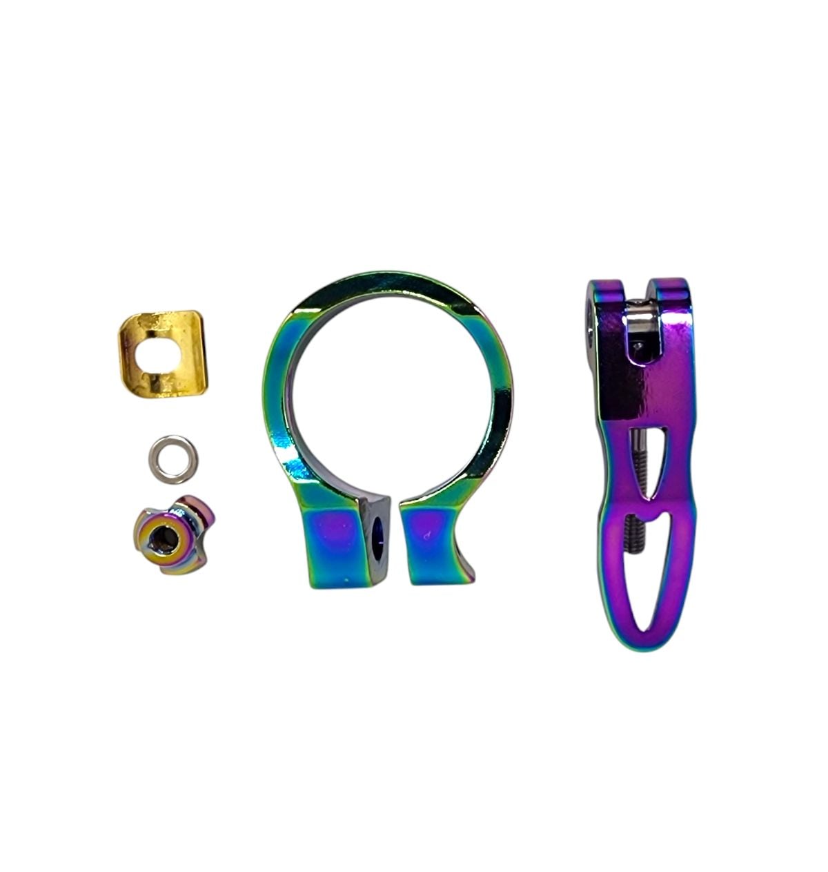 ABRAÇADEIRA CANOTE ALUMINIO 27.2MMX31.8MM BLOCAGEM CAMALEÃO