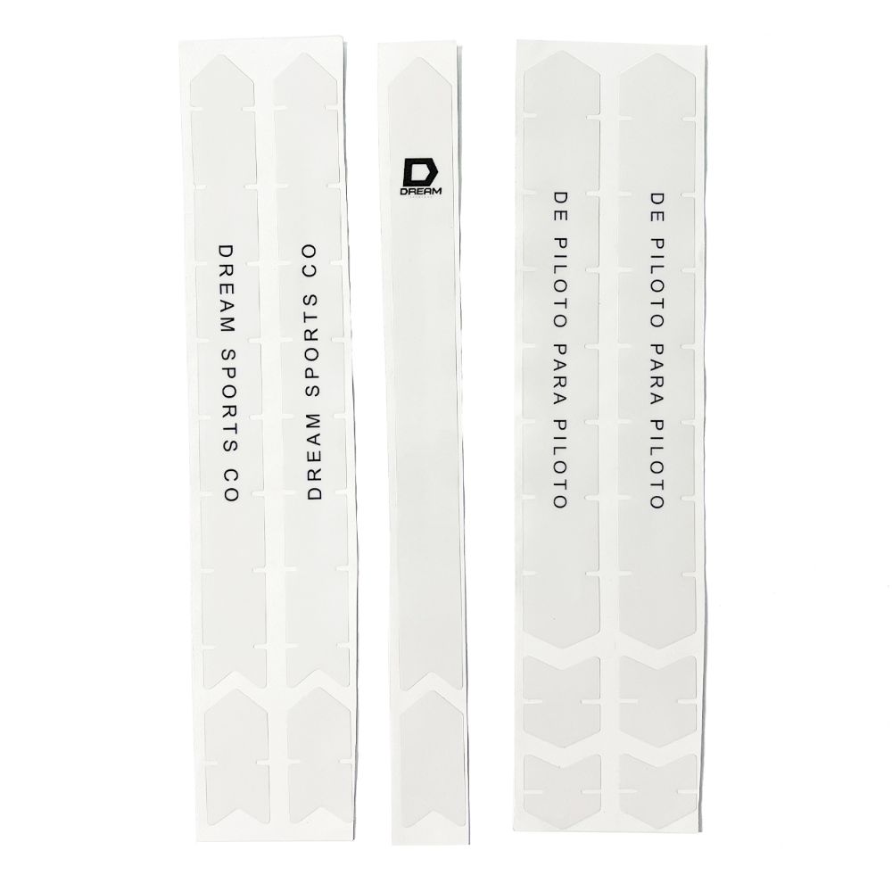 KIT ADESIVO DREAM PROTECTOR PARA QUADRO C/ 7 PEÇAS CAVEIRA - TRANSPARENTE